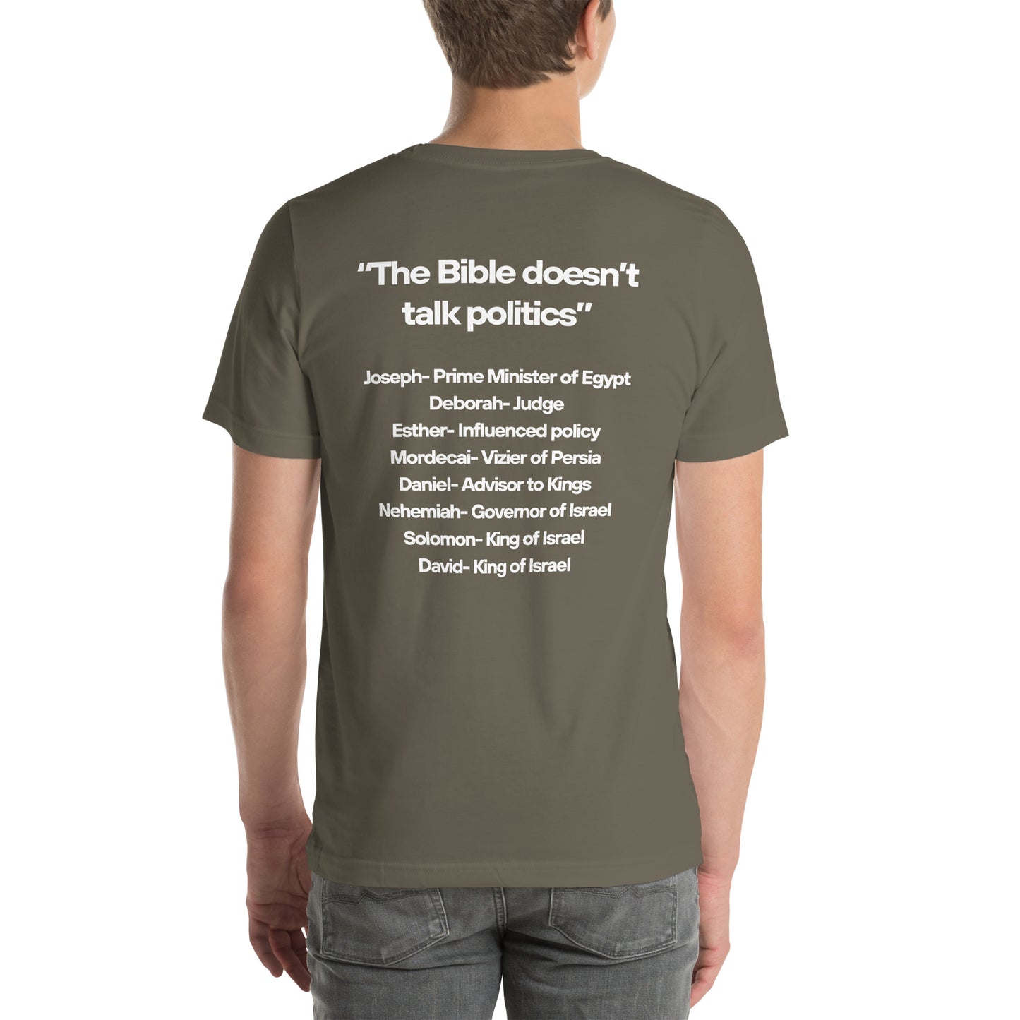 Bible and Politics Tee
