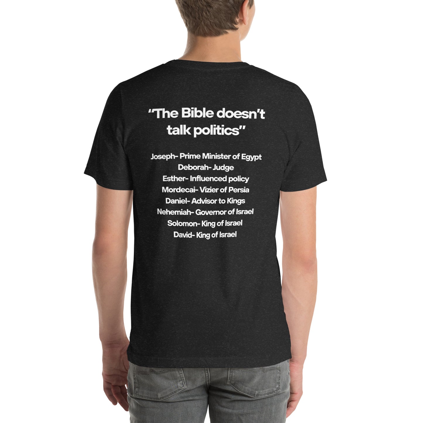 Bible and Politics Tee