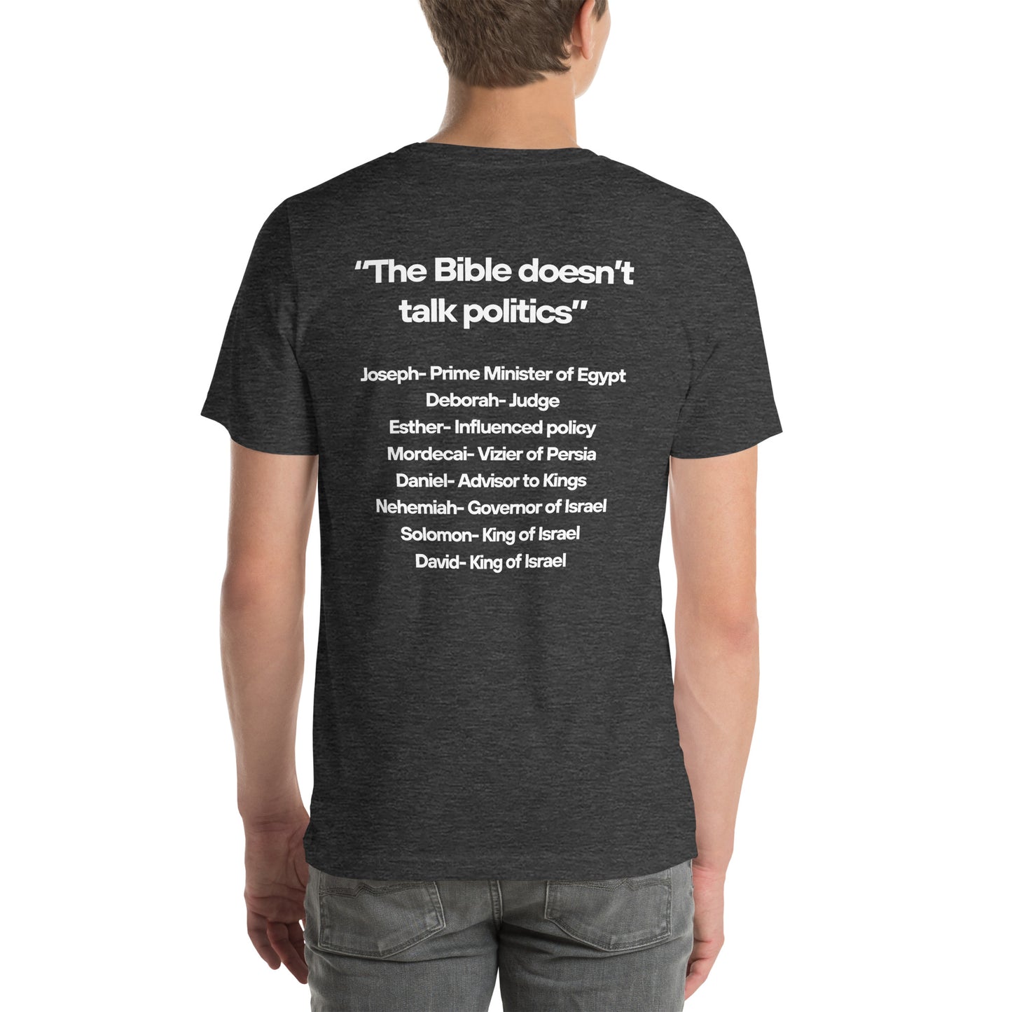 Bible and Politics Tee