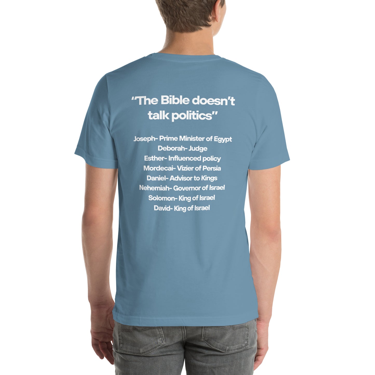 Bible and Politics Tee